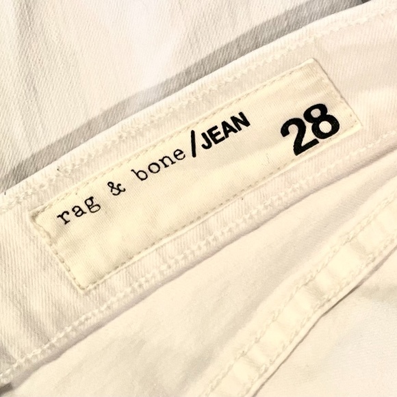 Rag & Bone White Skinny Jeans 28 - Picture 1 of 7